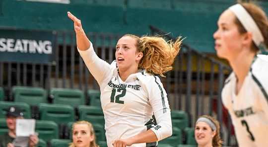 Michigan State Volleyball (MSU SID)
